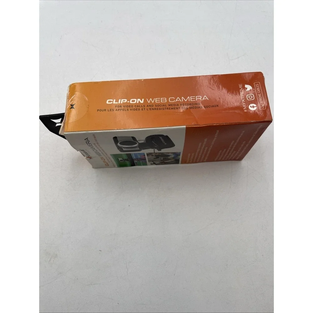 Xtreme Tech Clip-On Web Camera Video Calls Social Media Recording (A3)